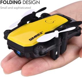 img 3 attached to 📸 SIMREX X300C 8816 Mini Drone With Camera - WiFi HD FPV Foldable RC Quadcopter Rtf 4CH 2