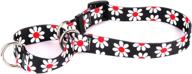 🌼 daisies collection martingale slip collar by yellow dog design logo