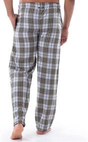 img 3 attached to 👖 IZOD Poly Rayon Yarn Dye Woven Men's Sleepwear for Lounge and Sleep