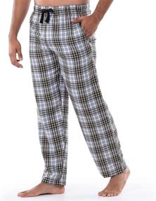 img 2 attached to 👖 IZOD Poly Rayon Yarn Dye Woven Men's Sleepwear for Lounge and Sleep