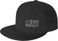 moreyea snapback hats: unisex adjustable flat brim baseball cap for fashion-forward men and women логотип