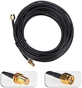 img 4 attached to 🔌 SMA Male to SMA Female Connector Antenna Extension Cable - 30ft Length