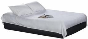 img 2 attached to 🛏️ Microfiber Twin Airbed Sheet Set - Easy Bed