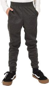 img 4 attached to 👖 Boys' Clothing: Brown Medium Stretch Comfort Jogger Pants