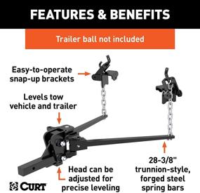 img 2 attached to CURT 17332 Trunnion Weight Distribution