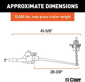 img 3 attached to CURT 17332 Trunnion Weight Distribution