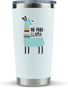 img 4 attached to Llama Gifts Women Probllama Tumbler