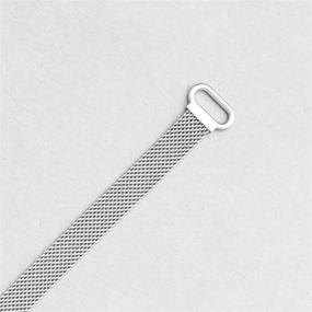 img 2 attached to Bond Touch Mesh Metal Band - Lightly Silver - Accessory For Your Bond Touch