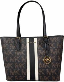 img 4 attached to Michael Kors Travel Carryall Graphic