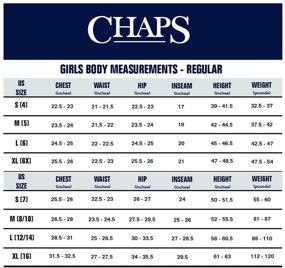 img 1 attached to 👚 High-quality Girls' Uniform Chaps Shirt: Versatile White Top for Tops, Tees & Blouses in Girls' Clothing
