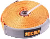 🌳 orcish 66ft x 2in tree saver recovery tow strap: 17600lb capacity, ultimate winch strap solution logo