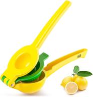 🍋 last drop premium 2-in-1 lemon and lime squeezer – easy-to-squeeze manual citrus juicer for maximum juice extraction logo