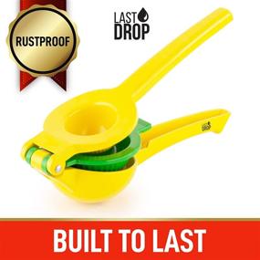 img 3 attached to 🍋 Last Drop Premium 2-in-1 Lemon and Lime Squeezer – Easy-to-Squeeze Manual Citrus Juicer for Maximum Juice Extraction