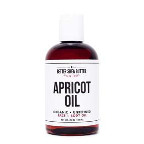 img 3 attached to 🍑 Premium Cold-Pressed Apricot Kernel Oil - 4 oz, Organic, Unrefined, 100% Pure - Ideal for Moisturizing Face and Hair, Perfect Massage Oil or Essential Oils Carrier - by Better Shea Butter