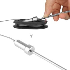 img 2 attached to 🔌 WEINAS 4-Pack Replacement Probes - Upgraded Stainless Steel Probes with Extra Wire for Grill Thermometer