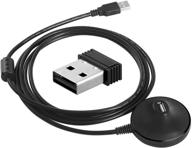 🔌 усиленный 6фт. удлинительный кабель usb ant+ dongle от coospo - разблокируйте безпрепятственную совместимость с zwift, trainerroad, wahoo, garmin, cycleops, rouvy, tacx, sufferfest и perfpro. логотип