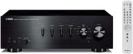 yamaha a-s301bl integrated stereo amplifier - enhanced natural sound | black logo