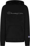 boys' champion sleeve classic hooded active wear clothing логотип