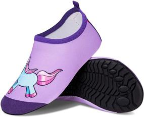 img 3 attached to 👟 HMIYA Toddler Water Shoes for Boys - Barefoot Style