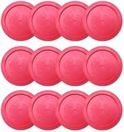 brybelly 12-pack of 2.5-inch air hockey pucks логотип