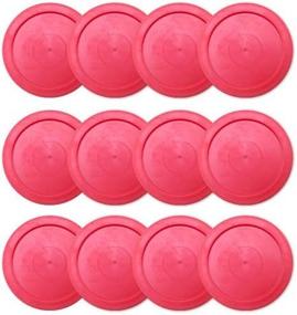 img 1 attached to Brybelly 12-Pack of 2.5-Inch Air Hockey Pucks