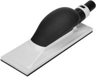 🧽 dust-free sanding block: vacuum hand sander for wood polishing, household cleaning, car repair - 200 x 70mm logo