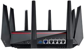 img 3 attached to ASUS RT-AC5300 WiFi Gaming Router - Tri-Band Gigabit Wireless Internet Router with AiMesh Compatibility, Lifetime Internet Security, Adaptive QoS, Parental Control, and MU-MIMO Support