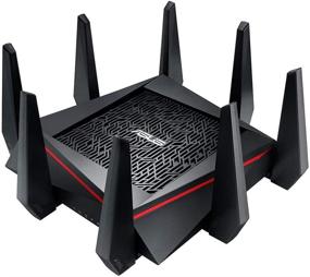 img 4 attached to ASUS RT-AC5300 WiFi Gaming Router - Tri-Band Gigabit Wireless Internet Router with AiMesh Compatibility, Lifetime Internet Security, Adaptive QoS, Parental Control, and MU-MIMO Support