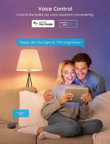 img 2 attached to 💡 Govee Bluetooth Dimmable LED Bulb - No Hub Required, Energy-Efficient Equivalent