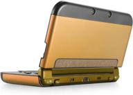 🎮 stylish gold tnp new 3ds case - enhanced full body protection for new nintendo 3ds 2015 - [hinge-less design] logo