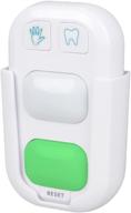 🦷 wireless battery-powered 2-minute teeth brush timer for kids + 20-second bathroom hand washing timer - led color indicator light - stick-on timer for children training coach logo