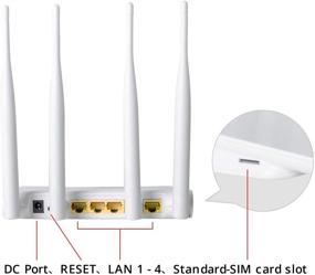 img 1 attached to Enhanced TUOSHI Unlocked Slot 300Mbps Router: Boosted Hotspot Support!