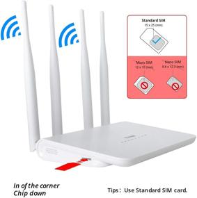 img 2 attached to Enhanced TUOSHI Unlocked Slot 300Mbps Router: Boosted Hotspot Support!