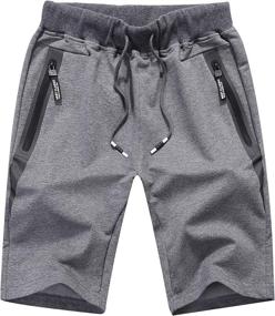 img 2 attached to 👖 Gunlire Boys' Clothing: Comfortable Casual Drawstring Elastic Shorts with Pockets