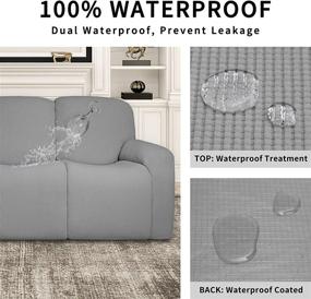 img 2 attached to Easy Going Waterproof Recliner Slipcover Leakproof Home Decor