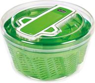 zyliss e940005u swift dry salad spinner: efficient large green spinner logo