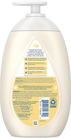 img 2 attached to 👶 Johnson's Skin Nourish Moisturizing Baby Lotion - Shea & Cocoa Butter Scent, Gentle & Lightweight Body Lotion for Dry Skin - Whole Family, Hypoallergenic, Dye-Free - 16.9 fl. oz