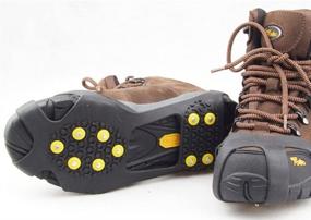 img 2 attached to Retop Traction 10 Stud Crampons Footwear