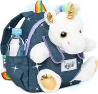 naturally kids small unicorn backpack kids' furniture, decor & storage logo