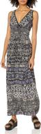 angie womens printed dress large logo