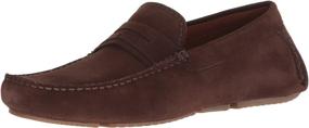 img 4 attached to Aquatalia Brandon Driving Loafer Charcoal Men's Shoes for Loafers & Slip-Ons