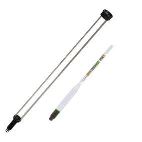 img 4 attached to Deluxe Wine and Beer Testing Kit: Ubrewusa's All-in-One Fermtech Hydrometer and Test Jar with Thief