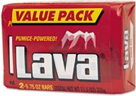 🔥 lava pumice powdered hand cleaner - 3 value packs, 6 bars in total - heavy-duty solution logo