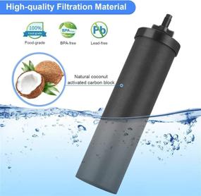 img 1 attached to 💧 Enhance Water Purity with ANYHOW Purification Elements Replacement Filters – Compatible Solution