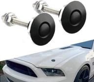 aluminum universal release button bumper exterior accessories logo