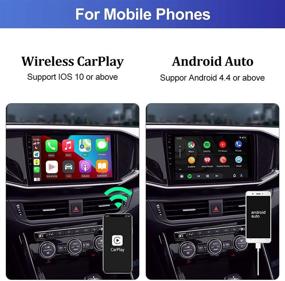 img 2 attached to 📱 AutoKit CarPlay Беспроводное подключение к Android головному устройству: идеально совместимо со всеми Android 4.4+ автомобильными радиостанциями, поддерживает онлайн-обновление приложения AUTOKIT и версии коробки