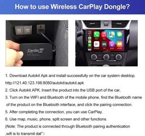 (Autokit) Carlinkit Wireless CarPlay Dongle for Aftermarket Android Head  Unit