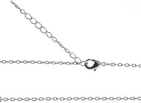 img 3 attached to 🔗 Eternal Series: Premium Rhodium Silver Plated Infinity Pendant Necklace with Cross - Christian Heirloom - Ideal Christmas Gift