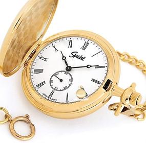 img 1 attached to ⌚ Smooth Pocket Watch by Speidel Classic