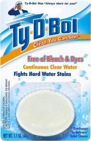 img 1 attached to 🚽 Ty-D-Bol Free and Clear Toilet Cleaner: Powerful Cleaning and Deodorizing for Pristine Bathrooms - Pack of 6